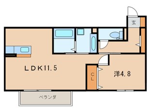 オアシスの物件間取画像